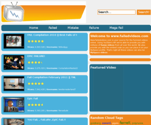 failedvideos.com: Failed Videos
So you think you that your day has been bad... checkout these videos of people who have failed!