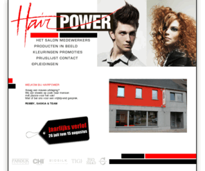 hairpower.be: *****HAIRPOWER*****
Kapsalon Hairpower is een kapsalon in Hamme, voor dames, heren en kinderen.