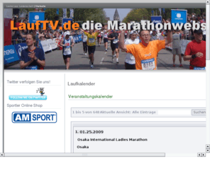 marathon-kalender.com: Marathon und Ultra-Marathon Kalender fr Europa und den Rest der Welt
Marathon und Ultra-Marathon Kalender fr Europa und den Rest der Welt