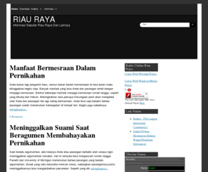 riauraya.com: Riau Raya
Personal