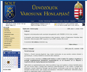 solt.hu: Solt Város honlapja
Solt Város Önkormányzatának honlapja - Önkormányzati portál, hírek, közlemények, rendeletek, hasznos információk Solt városáról
