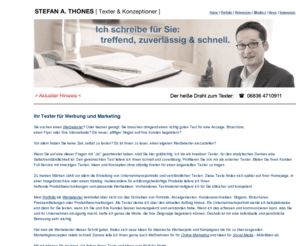 der-texter.info: Stefan A. Thönes | Der Texter für Saarbrücken, Saarland und Umgebung
