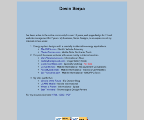 devinserpa.com: Devin Serpa
Devin Serpa