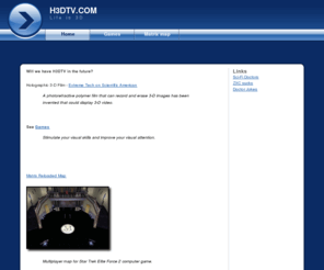 h3dtv.com: Home
Life is 3d, H3DTV