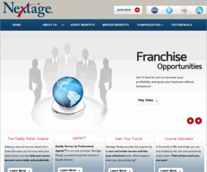 lonestarreferrals.com: Nextage Realty Opportunity
Nextage Realty International brings a fresh new opportunity to the way real estate business is done with our innovative compensation model and true team building concept. 