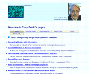 abooth.co.uk: Anthony G Booth -- Index
Text and links relating to engineering cybernetics.