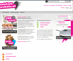 besteleenwebsite.com: Bestel een Website Home page Bestel een Website
Bestel een Website, Gemakkelijk en snel uw online tools kopen via onze webshop.