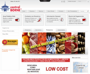 centralborne.com: Distribuidores de Alimentación
Central Borne - Distribuidores de alimentación