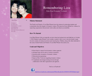 rememberingliza.org: Home
Domestic Violence