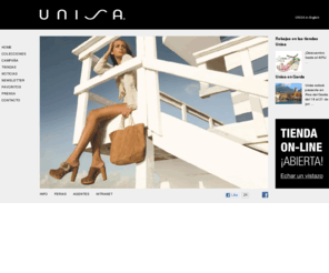 unisa-europa.es: Unisa, zapatos mujer, calzado mujer y bolsos 2011
UNISA Europa, empresa de calzado para mujer y moda, posee hoy día una gran proyección internacional. Sus zapatos de mujer y niña, así como otros complementos se adaptan a las tendencias y al estilo de vida actual.