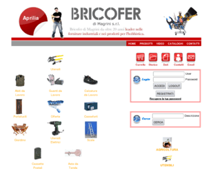 bricoferdimagrini.com: Bricofer di Magrini - Ferramenta forniture industriali , per hobby e faidate - Aprilia (Latina)
Bricofer di Magrini: da 20 anni leader nelle forniture industriali e nei prodotti per l'hobbistica è il punto di riferimento per tutte le persone che cercano la qualità nei lavori di tutti i giorni