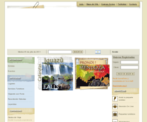 comunidadviajeros.com.ar: Turismo en Argentina - Portal de Información turística de la Argentina. De Viajeros para Viajeros! Viajes, Destinos, excursiones, eventos turísticos, propuestas de viaje, Hoteles y servicios de Turismo.
Comunidad Argentina de Viajeros: Información turística, destinos, alojamientos, transportes, experiencias de viaje, diarios de viajeros, noticias turísticas, calendario de eventos, fotos, foros, concursos, atractivos turísticos. Conocé otros viajeros y formá parte de la Comunidad.