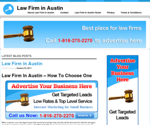 lawfirminaustin.com: Law Firm In Austin
Law Firm In Austin - Find the top professional law firm in Austin to help with your case.