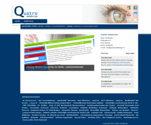 quatrowebdesign.nl: Quatro webdesign - Welkom
Hartelijk welkom op de website van Quatro webdesign.