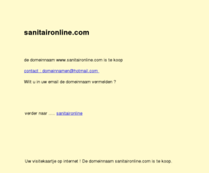 sanitaironline.com: sanitaironline
sanitair