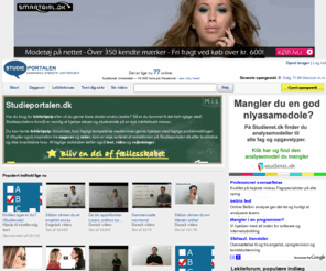 studieportalen.org: Danmarks største lektiehjælp
Den originale lektiehjælp på nettet siden 1999. Få hjælp til dine lektier i forummet, bliv inspireret af opgavebesvarelser, find vejledninger, tag multiple choice test og se videoer.