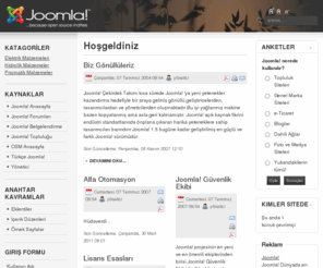 alfaotomasyon.net: Hoşgeldiniz
Joomla - devingen portal motoru ve içerik yönetim sistemi