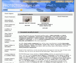 checkfraud.com: Protectedimages.com - Check protectors, check signers & more!
