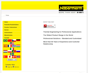 nabertherm.de: Nabertherm Industrieofenbau - Glas, Keramik, Metall, Dental, Labor, Giesserei, Thermprozesstechnik
Nabertherm: Industrieöfen und Ofenanlagen für Keramik, Metall, Dental, Labor, Wärmebehandlung, Kunststoff und Gießerei. Brennöfen, Laboröfen, Schmelzöfen, Härteöfen, Kammeröfen, Härtereizubehör