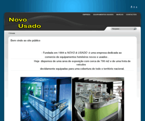 novoeusado.net: Bem vindo ao site público
Novo e Usado - Equipamentos Hoteleiros