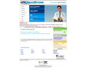 usdrugstoreonline.com: US Online Drugs Store with Lowest Costs
usdrugstoreonline.com is an online US pharmacy drug store providing you safe, quality products at low prices with our affordable fully licensed pharmacy.