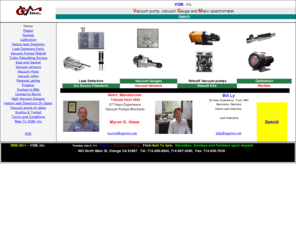 vgmonline.com: repair vacuum pump, vacuum gauge, mass spectrometer.
welch, fisher, varian, leybold, edwards.