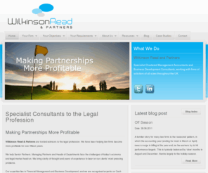 wrp.co.uk: Wilkinson Read Specialist Consultants to the Legal Profession: Home
Wilkinson Read & Partners are trusted advisors to the legal profession. We have been helping law firms become more profitable for over fifteen years. 