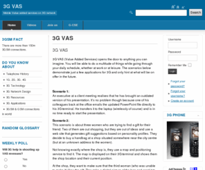 3gvas.com: 3G VAS
3G VAS Mobile Video Blogs