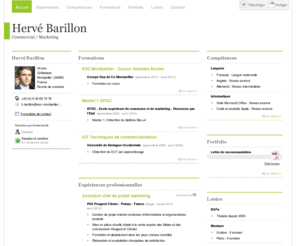 herve-barillon.com: Hervé Barillon - CV - Commercial / Marketing
