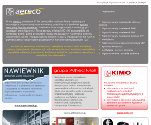 mojawentylacja.net: wentylacja | wentylacja pomieszczeń | systemy wentylacji i klimatyzacji | wentylatory | instalacje | rekuperacja
.....................................................