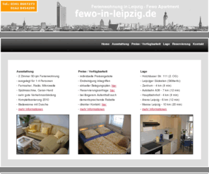 seufzer.com: Ferienwohnung in Leipzig - Fewo Apartment Unterkunft
Ferienwohnung in Leipzig - diese Fewo ist auch als Apartment Unterkunft nutzbar.