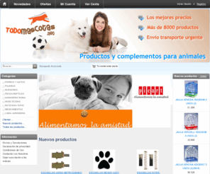 todomascotas.net: Animales de compaia: alimentos y accesorios
Todo lo relacionado con la alimentacion y accesorios para el animal de compaia