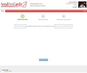 uniquecardcompany.com: SendOutCards |  It's as easy as 1, 2, 3!
