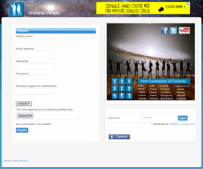 universepeople.com: Universe People
Universe People - New Community of Universe! Universe People - social, scientific, mystical and technical network of the Universe! Social Network for clevel, intresting and positive people!