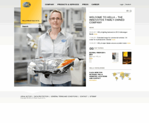 air-con-plus.com: Hella | Homepage
Die Hella KGaA Hueck & Co. ist ein international operierender deutscher Automobilzulieferer. Kerngeschäfte sind Lichtsysteme und Fahrzeug-Elektronik. Der Hauptsitz des Unternehmens befindet sich in Lippstadt.