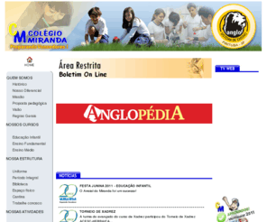 colegiomiranda.net: ***** COLÃGIO MIRANDA ***** -
