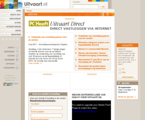 uitvaart.nl: uitvaart.nl . . . . . Uitvaart, begrafenis, crematie, begraven, cremeren, uitvaartinformatie, uitvaartadvies, overlijden
Uitvaart.nl is de internetsite waar teminale zorg, uitvaartzorg en nazorg worden gepresenteerd als een harmonieus geheel. Alle facetten die spelen in de periode rondom overlijden komen hier aan bod. Zo vindt u informatie over de uitvaart, begrafenis of crematie. Op de website treft u de presentaties van uitvaartondernemingen, crematoria, toeleveranciers en nog veel meer.