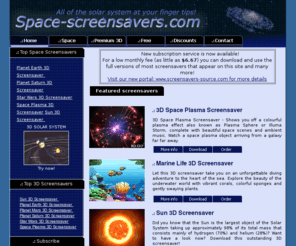 space-screensavers.com: Space Screensavers Download - Space Exploration Screensavers
3D ScreenSavers Free Downloads - 3D ScreenSaver Download - 3D Aquarium Screensaver