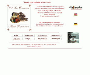 alacouronne.com: A La Couronne Hotel Restaurant - Kilstett - Alsace - proximité strasbourg
wantzenau gambsheim hoerdt  
Pour vos séjours touristiques ou professionnels dans la région de Strasbourg, à proximité de la Wantzenau, l'Hotel Restaurant A La Couronne vous accueille dans une ambiance familiale et chaleureuse