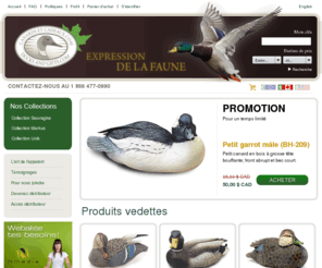 canardsetcadeaux.com: Canards de bois - reproduction de canards en bois - idées cadeaux
Trouver des sculptures sur bois de canards et autres animaux,. Faieint par des sculpteurs québécois d’exception, nos canards en bois sont de qualité et d'une grande précision.