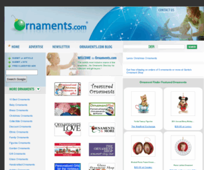 christmasornamentsstore.com: Ornaments.com
1000's of ornaments - Christmas ornaments - Personalized ornaments - Ornament stands
