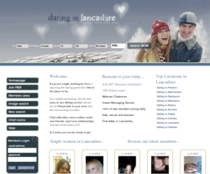 datinginlancashire.co.uk: Dating in Lancashire - The online dating site for singles looking for love in Lancashire
Dating in Lancashire. Lancashire singles looking for online dating in Lancashire. Join our Lancashire dating site now for free