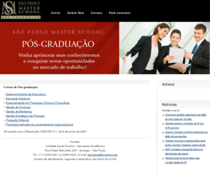 saopaulomasterschool.com: São Paulo Master School - São Paulo Master School
Cursos de Pós-graduação