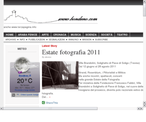 terzapagina.info: periodico culturale
agenda appuntamenti culturali in Emilia-Romagna e dintorni