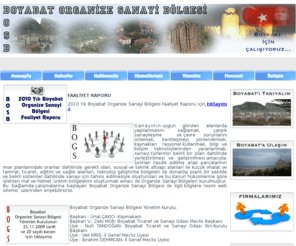 boyabatosb.org: :::::Boyabat Organize Sanayi Bölgesi:::::
Boyabat Organize Sanayi Bölgesi Kurumsal Web Sitesi