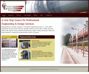 cegpc.com: Home Decatur Huntsville Alabama Engineering Services from Cornerstone Engineering Group
