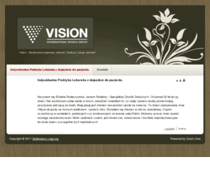 elzbietarodaszynska.com: Pediatra - Bełchatow Lek. med. Elźbieta Rodaszyńska
Indywidualna Praktyka Lekarska w Bełchatowie - Lek. med. Elżbieta Rodaszyńska. Pediatra, Specjalista chorób zakaźnych