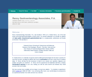 rennygastro.com: Renny Gastroenterology Associates, P.A. - Welcome
Renny Gastroenterology Associates, P.A. and Dr. Andrew Renny, based in Linwood, New Jersey are dedicated to providing our patients with the highest quality of comprehensive gastrointestinal care in a compassionate, professional, and friendly environment.