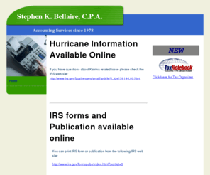 skbcpa.com: Stephen K Bellaire certified public accountant
Offices of Stephen Karl Bellaire Certified Public Accountant, New Orleans, Louisiana