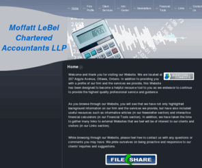 moffattlebel.com: Moffatt LeBel Chartered Accountants LLP - Home
Chartered Accountants